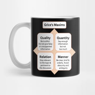 Grice's Maxims Mug